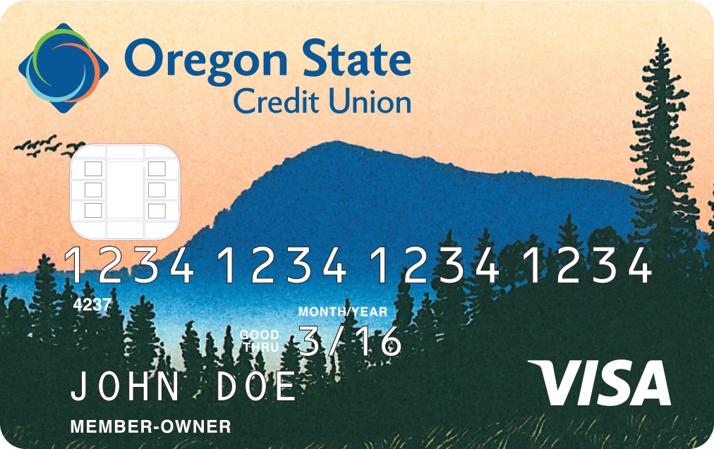 Visa® Value credit card - Oregon State Credit Union