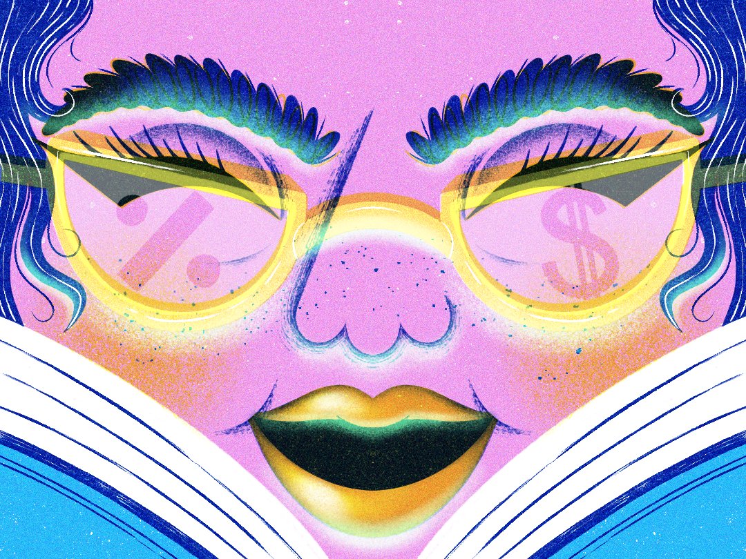 Intrigued persoAn reading about tax brackets Intrigued persoAn reading about tax brackets