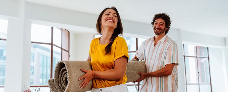 couple moving into house
